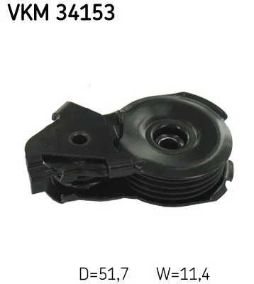 Belt Tensioner, V-ribbed belt SKF VKM 34153