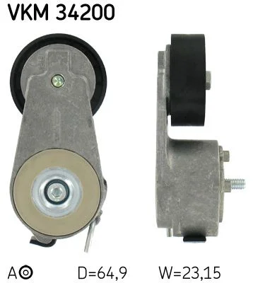 Conjunto de correias em V SKF VKM 34200
