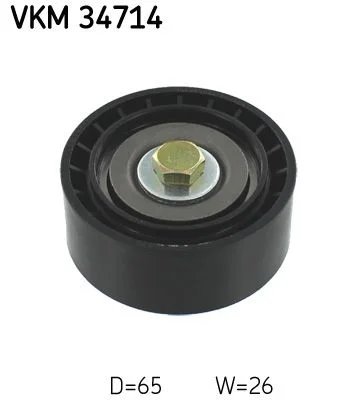 Polia de Desvio/Guia, correia do alternador SKF VKM 34714