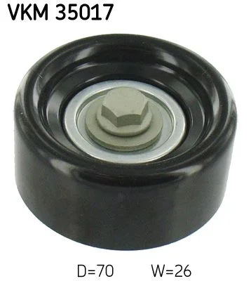 Polia de Desvio/Guia, correia do alternador SKF VKM 35017