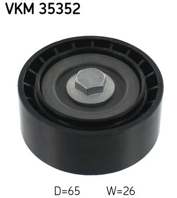 Polia de Desvio/Guia, correia do alternador SKF VKM 35352