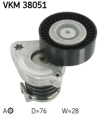 Conjunto de correias em V SKF VKM 38051
