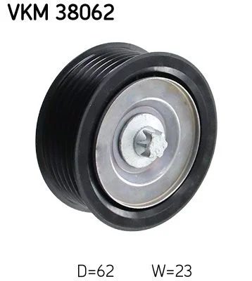 Polia de Desvio/Guia, correia do alternador SKF VKM 38062