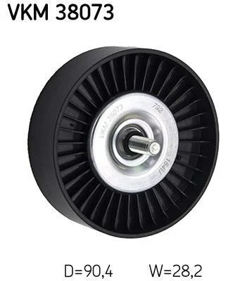 Polia de Desvio/Guia, correia do alternador SKF VKM 38073