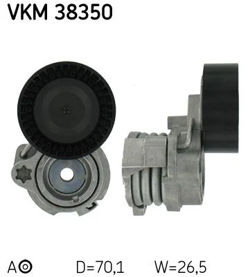 Conjunto de correias em V SKF VKM 38350