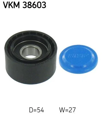 Polia de Desvio/Guia, correia do alternador SKF VKM38603