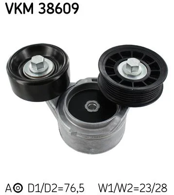Conjunto de correias em V SKF VKM38609