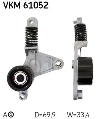 Conjunto de correias em V SKF VKM61052