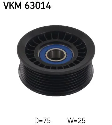Polia de Desvio/Guia, correia do alternador SKF VKM 63014