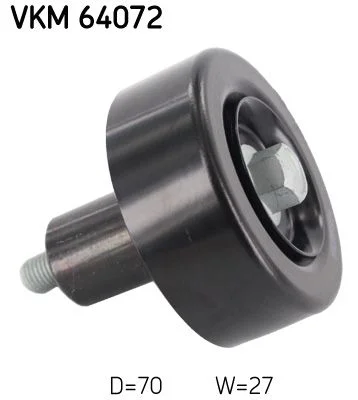 Polia de Desvio/Guia, correia do alternador SKF VKM 64072
