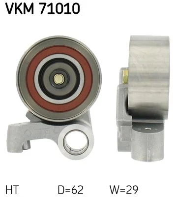 Tensioner Pulley, timing belt SKF VKM 71010