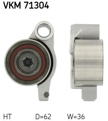 Tensioner Pulley, timing belt SKF VKM 71304