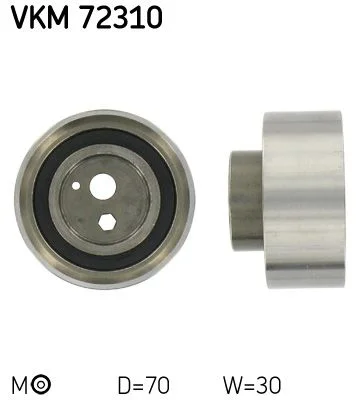 Tensioner Pulley, timing belt SKF VKM 72310