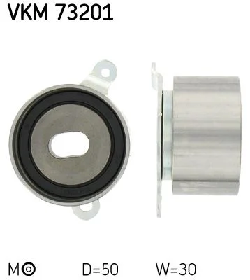 Tensioner Pulley, timing belt SKF VKM 73201