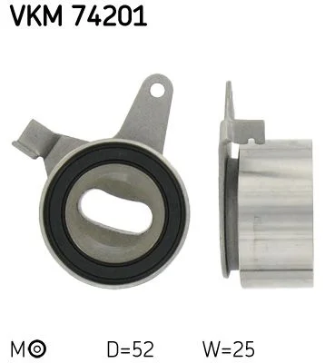 Tensioner Pulley, timing belt SKF VKM 74201