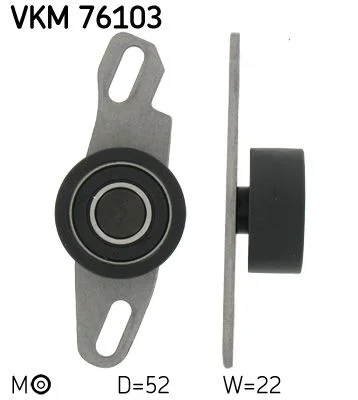 Tensor da correia de distribuição SKF VKM 76103