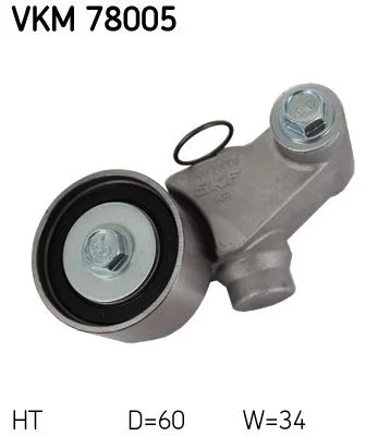 Tensioner Pulley, timing belt SKF VKM 78005