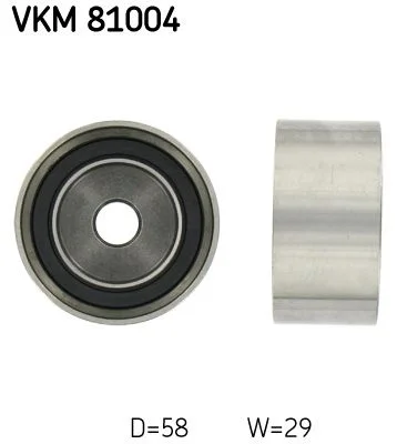 Deflection Pulley/Guide Pulley, timing belt SKF VKM 81004