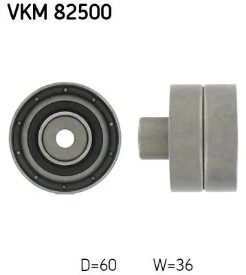 Deflection Pulley/Guide Pulley, timing belt SKF VKM 82500