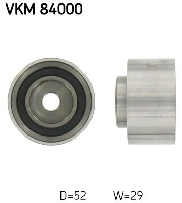 Deflection Pulley/Guide Pulley, timing belt SKF VKM 84000