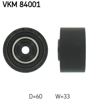 Polia de Desvio/Guia, correia distribuição SKF VKM 84001