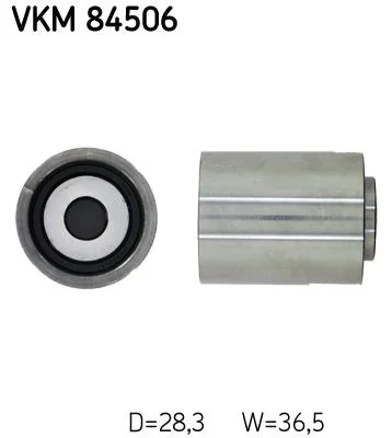Deflection Pulley/Guide Pulley, timing belt SKF VKM 84506