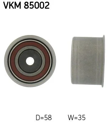 Deflection Pulley/Guide Pulley, timing belt SKF VKM 85002