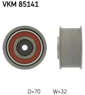 Polia de Desvio/Guia, correia distribuição SKF VKM85141