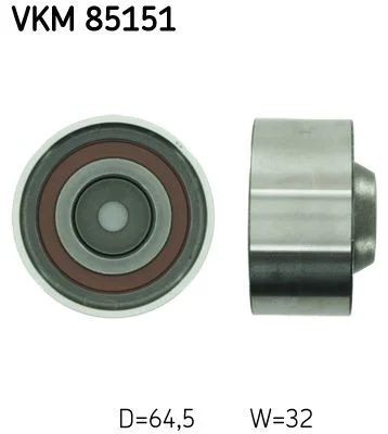 Deflection Pulley/Guide Pulley, timing belt SKF VKM 85151