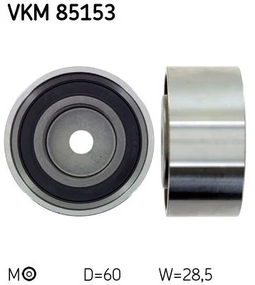 Deflection Pulley/Guide Pulley, timing belt SKF VKM 85153