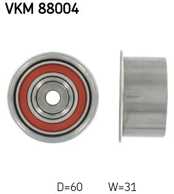 Deflection Pulley/Guide Pulley, timing belt SKF VKM 88004