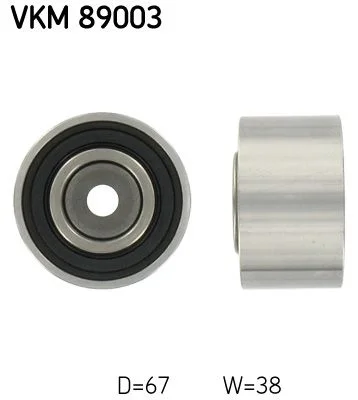 Deflection Pulley/Guide Pulley, timing belt SKF VKM 89003