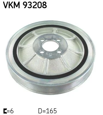 Polia da correia, virabrequim SKF VKM 93208