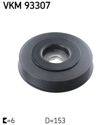 Belt Pulley, crankshaft SKF VKM93307