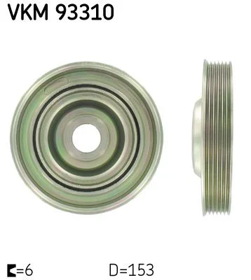 Belt Pulley, crankshaft SKF VKM 93310