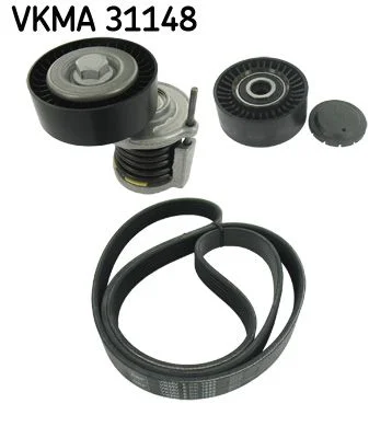 V-ribbed Belt Set SKF VKMA31148