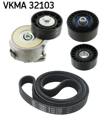 V-ribbed Belt Set SKF VKMA 32103