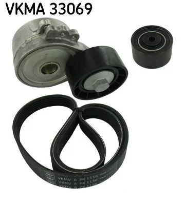 V-ribbed Belt Set SKF VKMA 33069