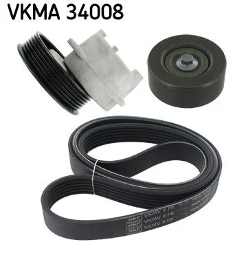 Polia tensionadora, correia em V SKF VKMA 34008