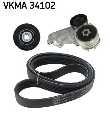 Polia tensionadora, correia em V SKF VKMA 34102