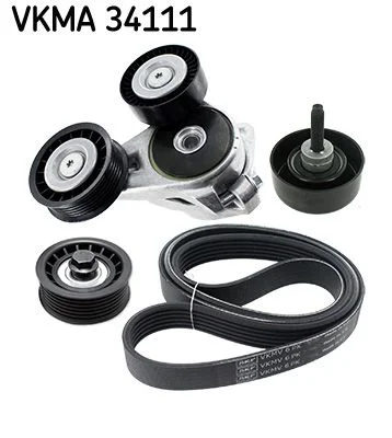 V-ribbed Belt Set SKF VKMA 34111