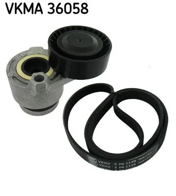 V-ribbed Belt Set SKF VKMA 36058