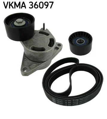 V-ribbed Belt Set SKF VKMA36097