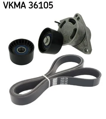 V-ribbed Belt Set SKF VKMA36105