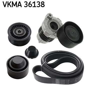 Polia tensionadora, correia em V SKF VKMA 36138