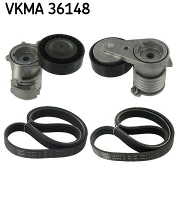 V-ribbed Belt Set SKF VKMA 36148