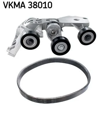 V-ribbed Belt Set SKF VKMA 38010
