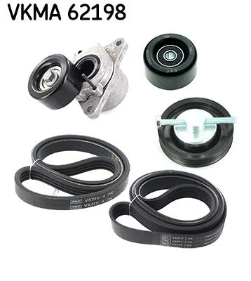 V-ribbed Belt Set SKF VKMA 62198