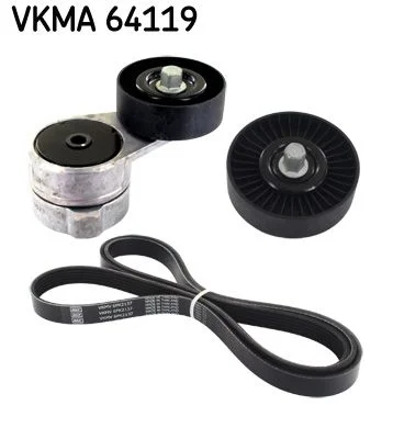 Polia tensionadora, correia em V SKF VKMA 64119