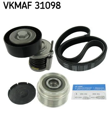 V-ribbed Belt Set SKF VKMAF 31098